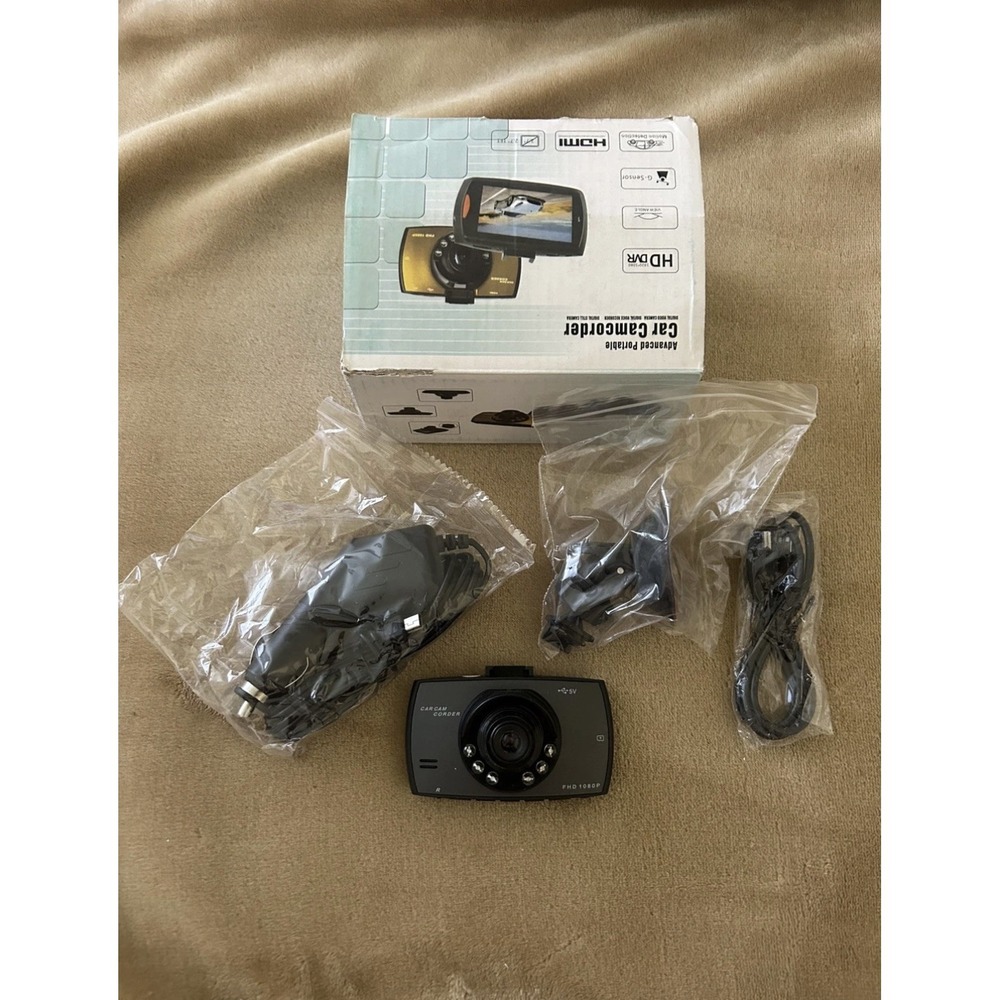 Black 1080P Advanced Portable Car Camcorder Digital Video Camera Recorder New